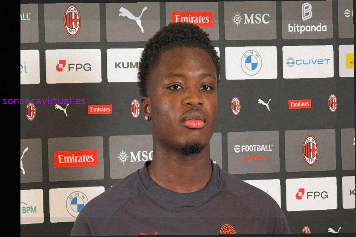 Cissé, el joven talento del Milan: emoción y confianza ante la competencia