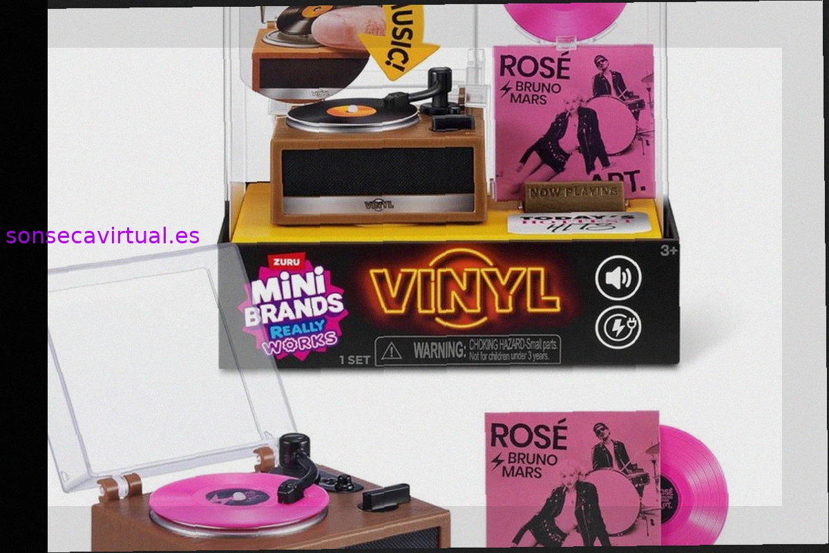 El Misterio de los Mini Vinilos: ¿Por Qué Este Reproductor de 30 Segundos Cautiva a Todos?