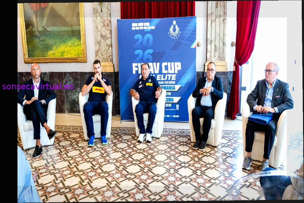 Reggio Calabria acoge el evento de presentación de la FIPAV Cup Men Elite