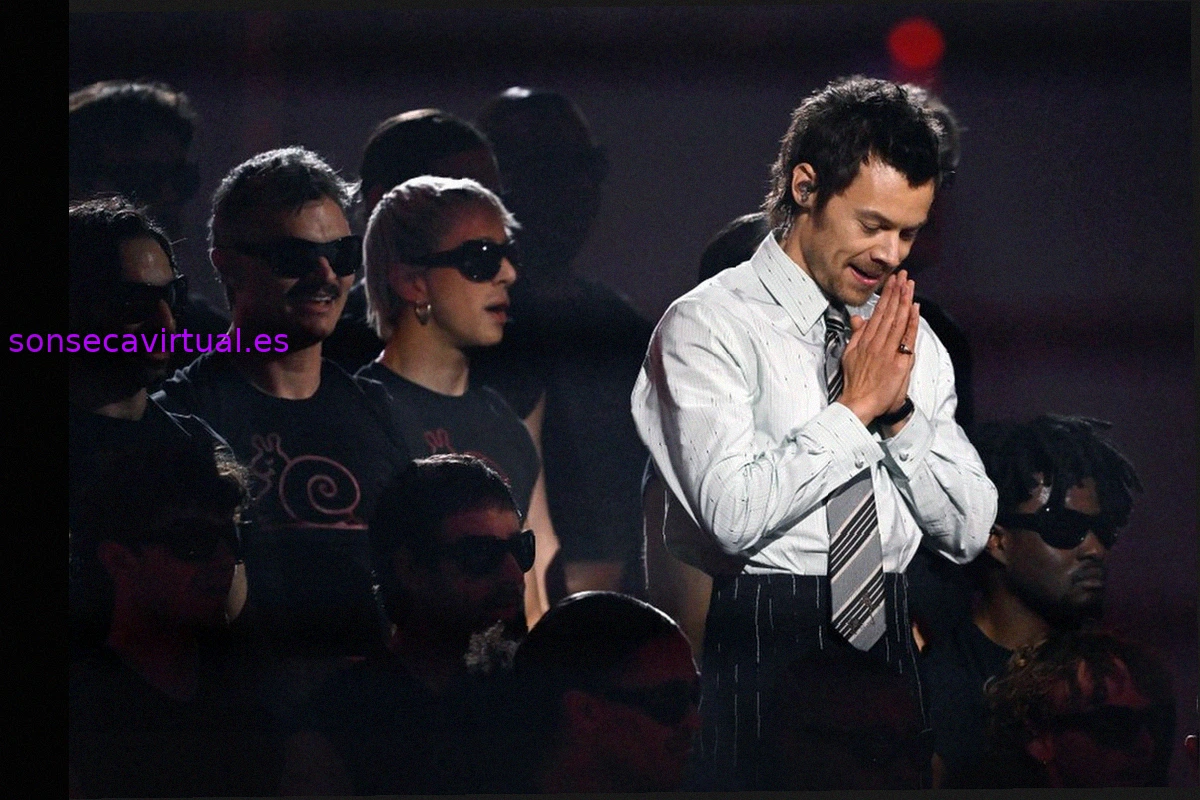 Harry Styles hace un guiño a la boda de su ex Taylor Swift en el Madison Square Garden