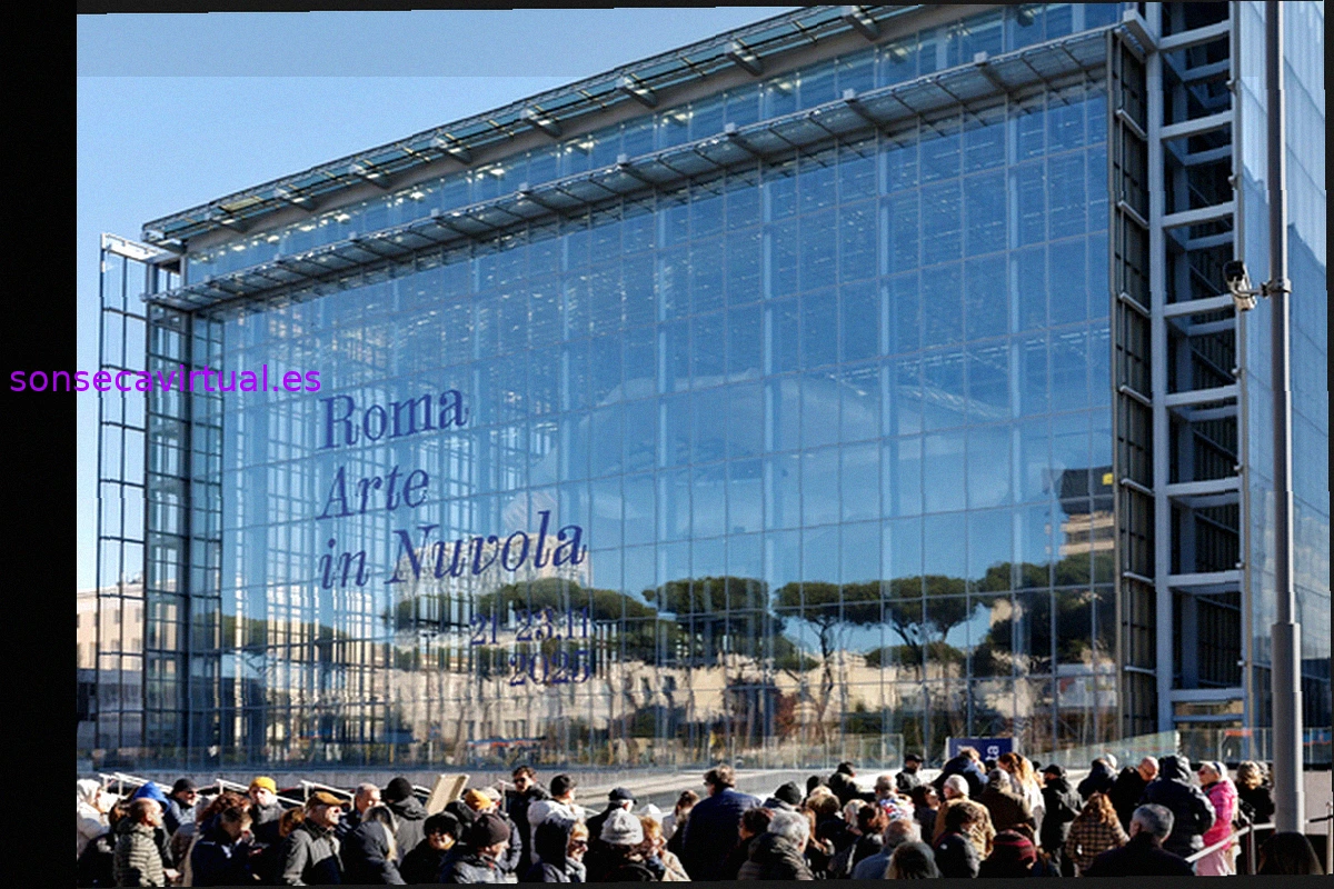 Roma Arte in Nuvola: Gran Feria Internacional de Arte en Roma