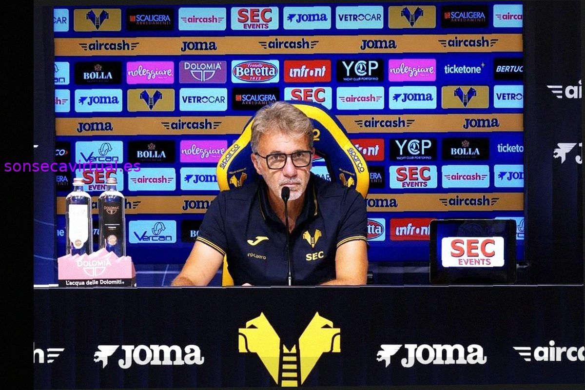 Hellas Verona, Baroni: "Los errores deben mirarse a la cara, sin vergüenza"