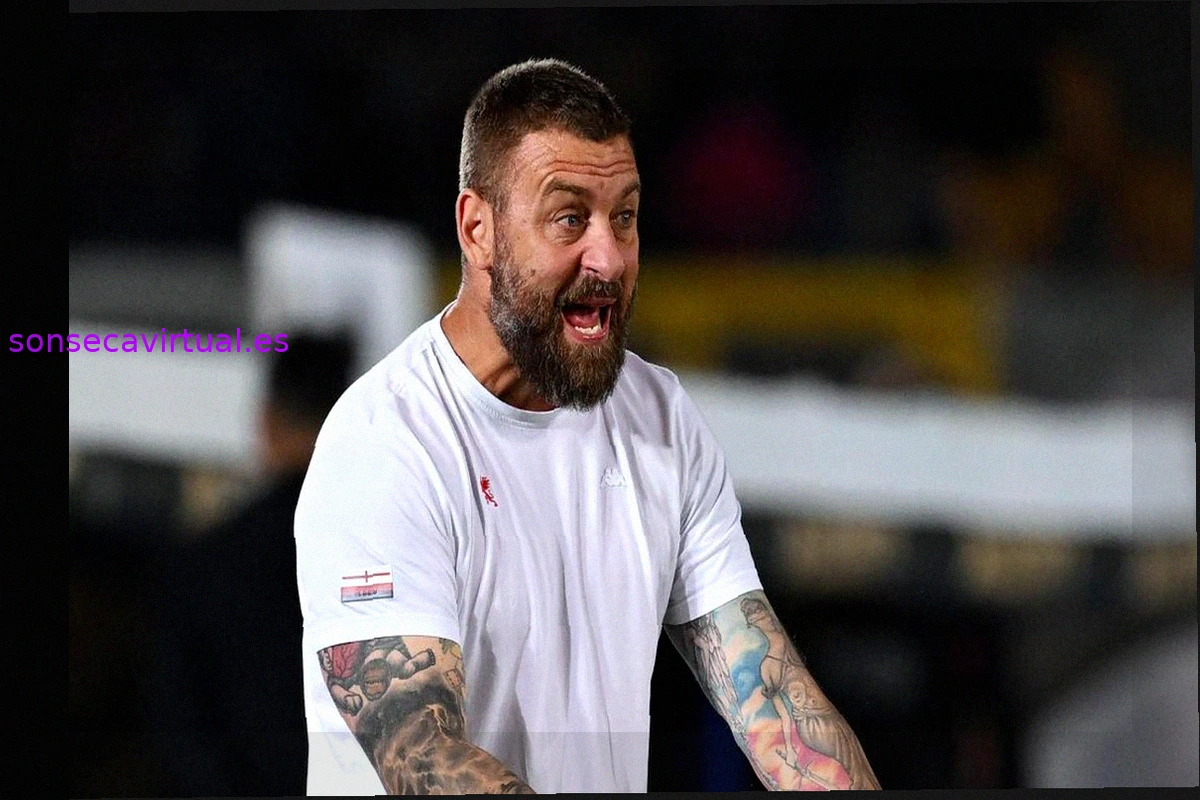 Genoa, De Rossi sobre el rendimiento: "Contento de los primeros 55 minutos. Hay mucho que mejorar"